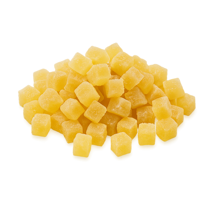 Citronu kubiņi, bez pievienota cukura