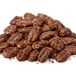 Pekanrieksti karameles glazūrā